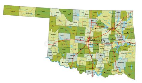Challenges of implementing MAP Map Of Towns In Oklahoma