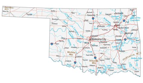 Challenges of implementing MAP Map Of Towns In Oklahoma
