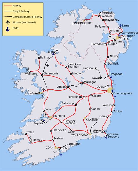 Challenges of implementing MAP Map Of Trains In Ireland