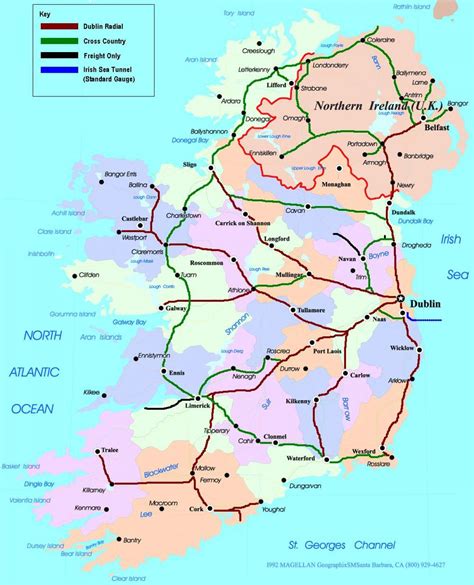 Challenges of implementing MAP Map Of Trains In Ireland