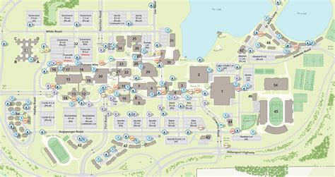 Challenges of Implementing MAP Map of UB North Campus