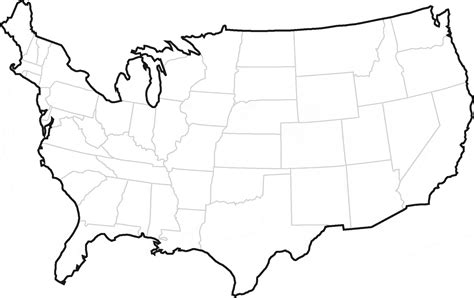 Challenges of Implementing MAP of USA Outline with States