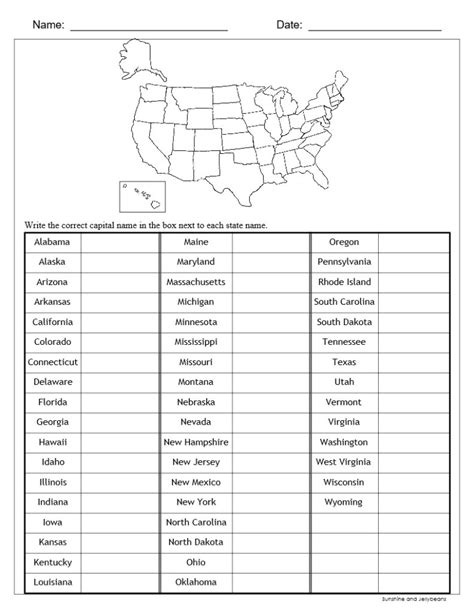 Challenges of implementing MAP Map Of Usa With Capitals