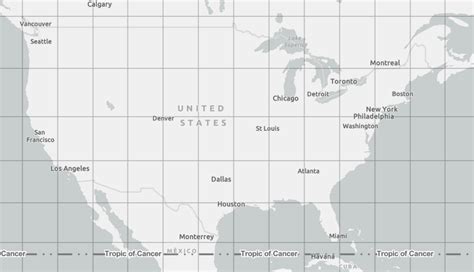 Challenges of implementing MAP Map Of Usa With Latitude