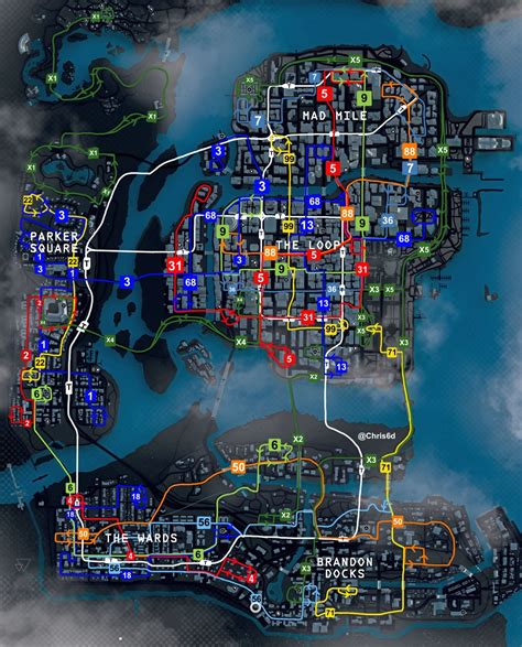 Challenges of Implementing MAP Map of Watch Dogs 2