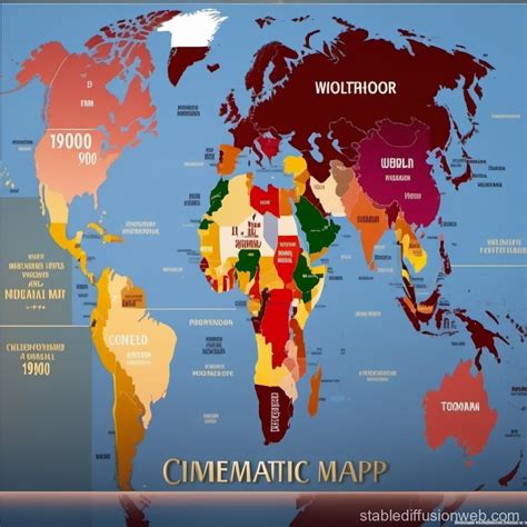 Challenges of Implementing Map of World in 1900