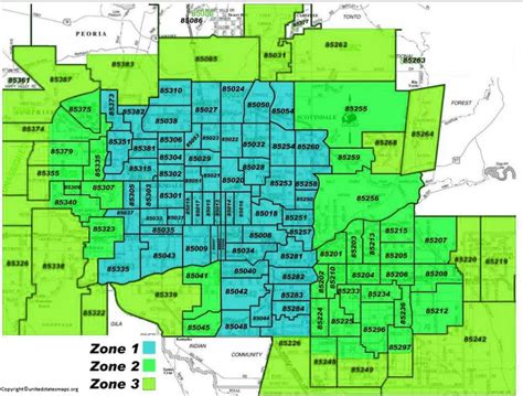 Challenges of implementing MAP Map Of Zip Codes In Phoenix