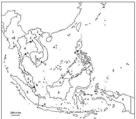 Challenges of Implementing MAP Map Quiz of Southeast Asia