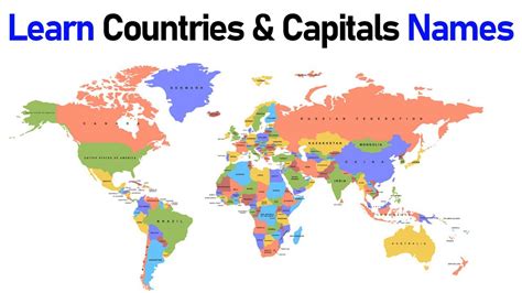 Challenges of Implementing MAP Map With Capitals Of The World