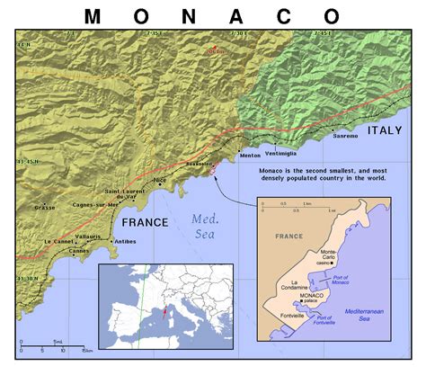 Challenges of Implementing MAP Monaco On Map Of Europe
