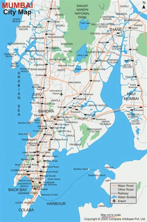 Challenges of implementing MAP Mumbai On Map Of India
