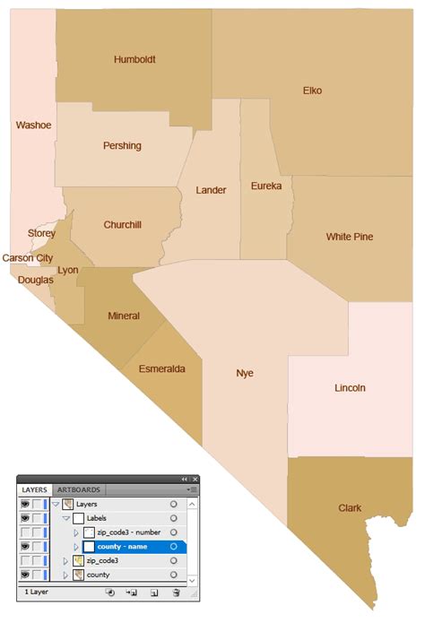 Challenges of Implementing Nevada Map with Zip Codes