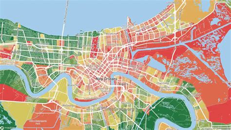 Challenges of implementing MAP New Orleans On A Map