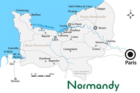 Challenges of Implementing MAP Normandy France On A Map