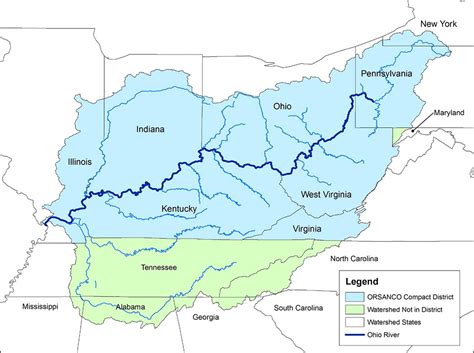 Challenges of implementing MAP Ohio River Valley On Map