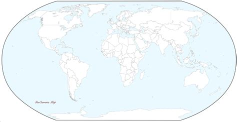 Image related to challenges of implementing MAP Outline Map of the World