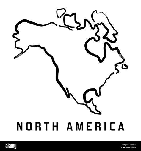 Map of North America