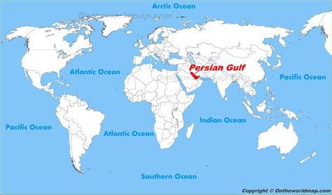 Image related to the challenges of implementing MAP Persian Gulf on a world map