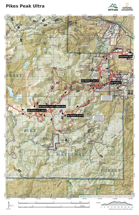 Challenges of Implementing MAP Pikes Peak on a Map