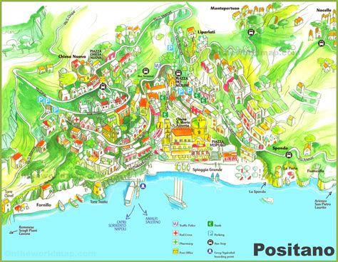 Challenges of implementing MAP Positano On Map Of Italy
