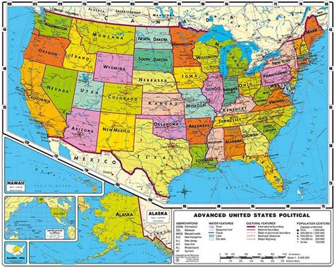 Challenges of Implementing MAP Printable Map of the USA
