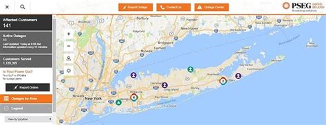 Challenges of implementing MAP Pseg Long Island Outage Map