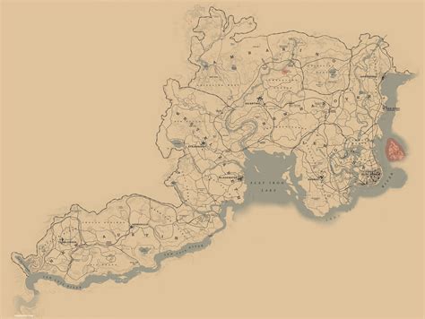 Challenges of implementing MAP Red Dead Redemption 2 Map
