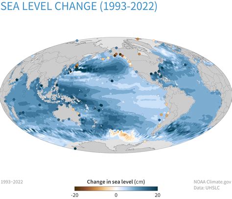 Challenges of implementing MAP Rise In Sea Levels Map