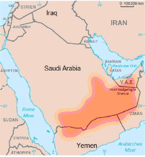 Challenges of implementing MAP Rub Al Khali On A Map