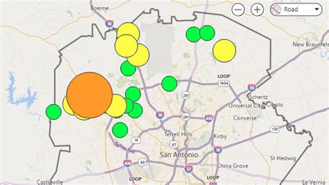 Challenges of Implementing MAP San Antonio Power Outage Map