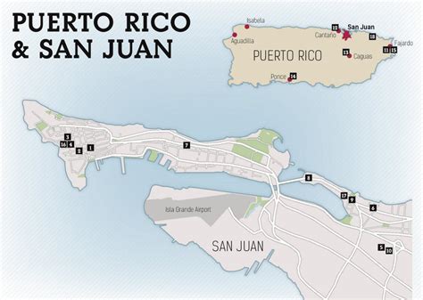 San Juan Puerto Rico Map