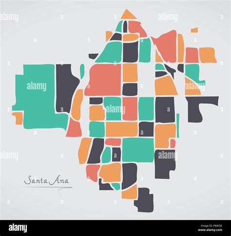 Challenges of Implementing MAP Santa Ana Map Of California