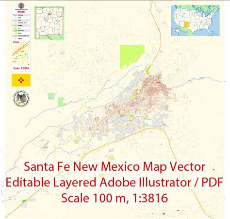 Challenges of Implementing MAP Santa Fe New Mexico On Map