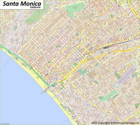 Challenges of Implementing MAP Santa Monica Map Of California