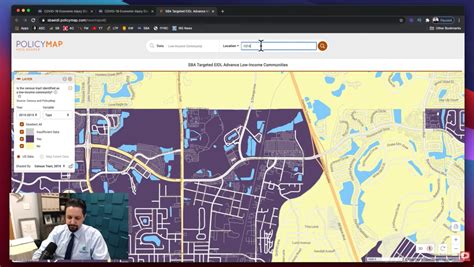 Challenges of implementing MAP Sba Low Income Community Map