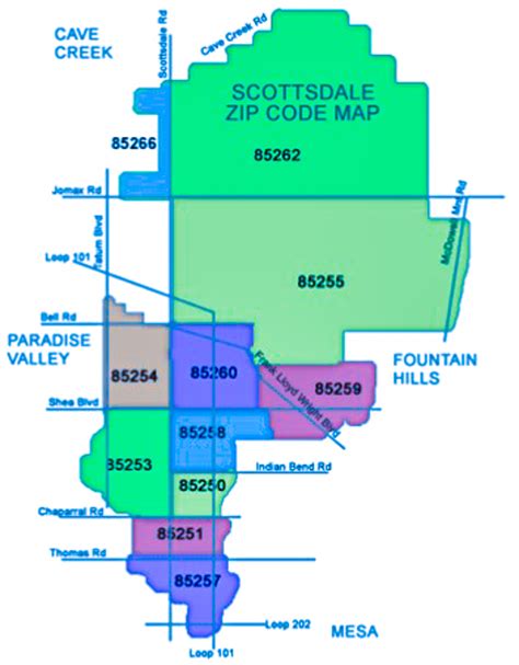 Challenges of implementing MAP Scottsdale Map With Zip Codes