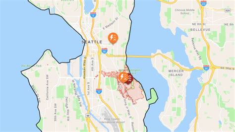 Image depicting challenges of implementing Seattle City Light Outage Map