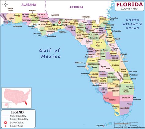 Map of Florida