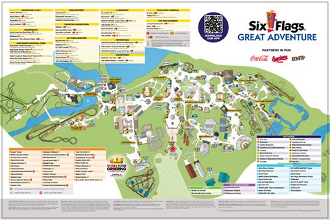Six Flags San Antonio Map