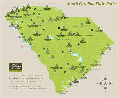 Challenges of Implementing MAP South Carolina State Parks Map