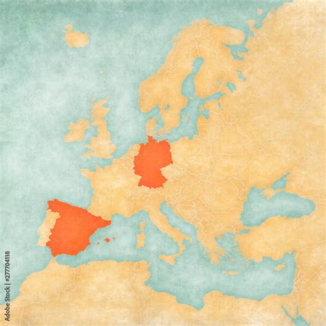 Challenges of implementing MAP Spain On Map Of Europe