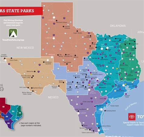 Challenges of implementing MAP State Parks In Texas Map