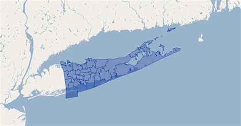 Suffolk County Map