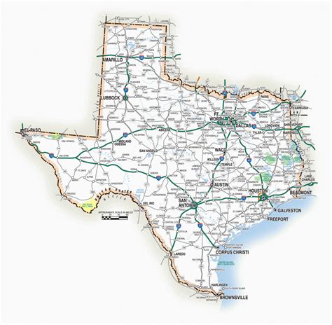 Challenges of Implementing MAP Texas Map Cities and Towns