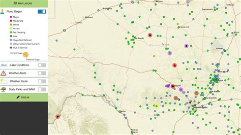 Challenges of implementing MAP Texas Road Conditions Map Live