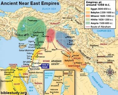 Image related to challenges of implementing Ancient Near East Map