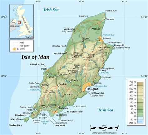 Challenges of implementing MAP The Isle Of Man Map