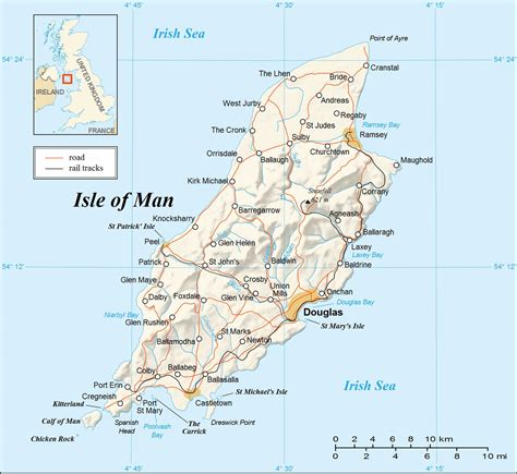 Challenges of implementing MAP The Isle Of Man Map