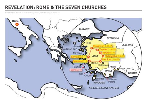 Challenges of implementing MAP The Seven Churches Of Revelation Map
