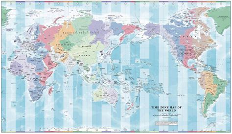 Challenges of Implementing MAP Time Zone Map Of The World